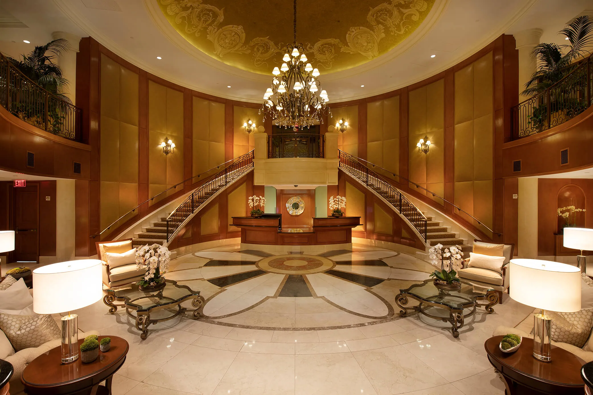 The lobby