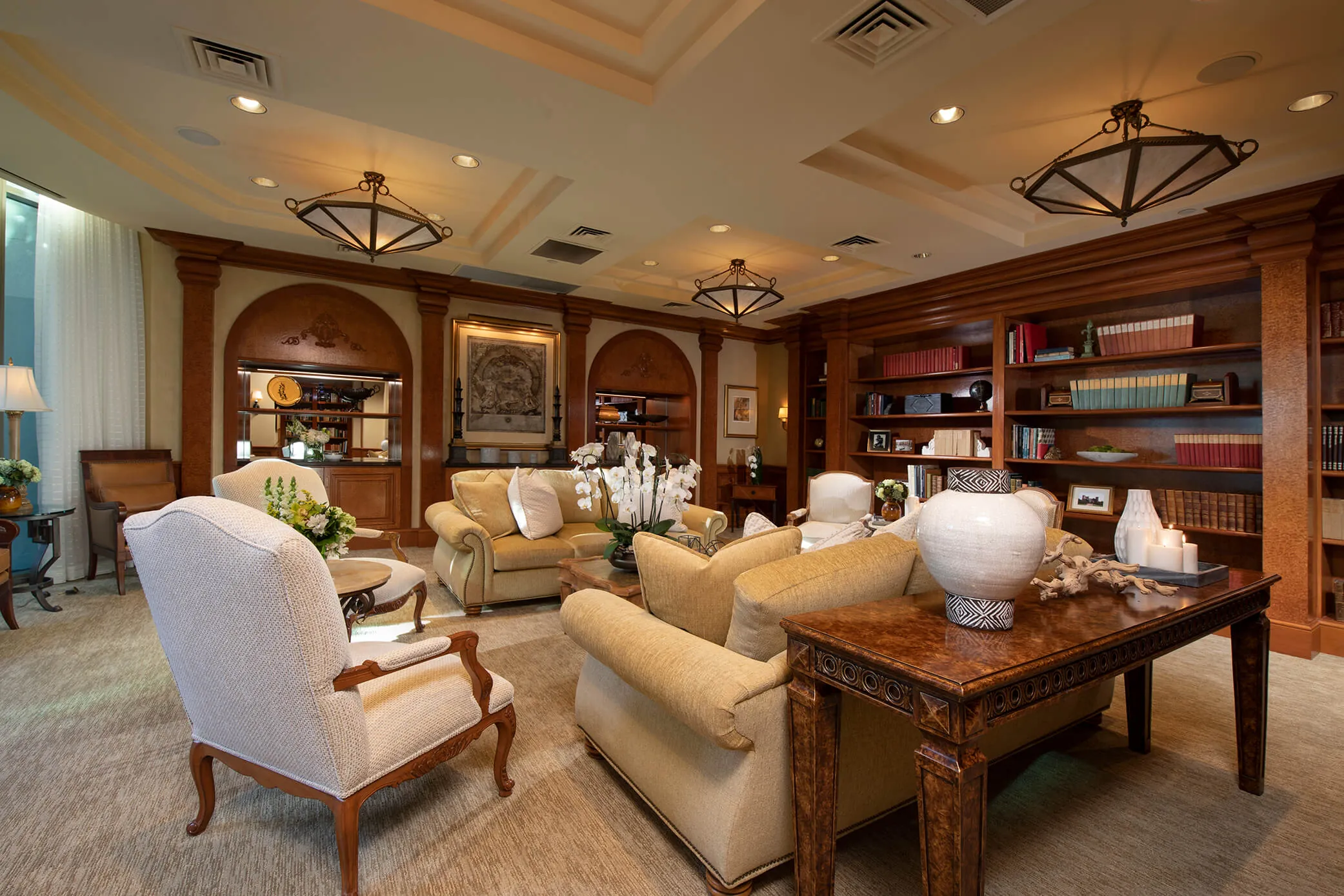 A residents' interior at Park Towers